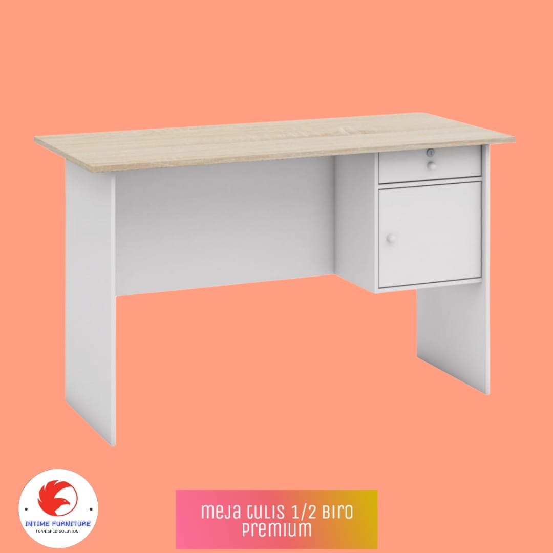 Meja tulis 1/2 biro murah
