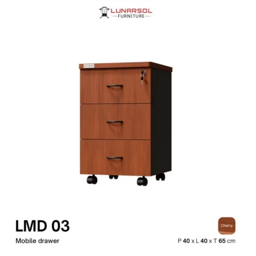 LACI DORONG KANTOR/RAK ARSIP BERKAS KANTOR/LEMARI LACI/FILLING KABINET LMD 3 LACI CERI