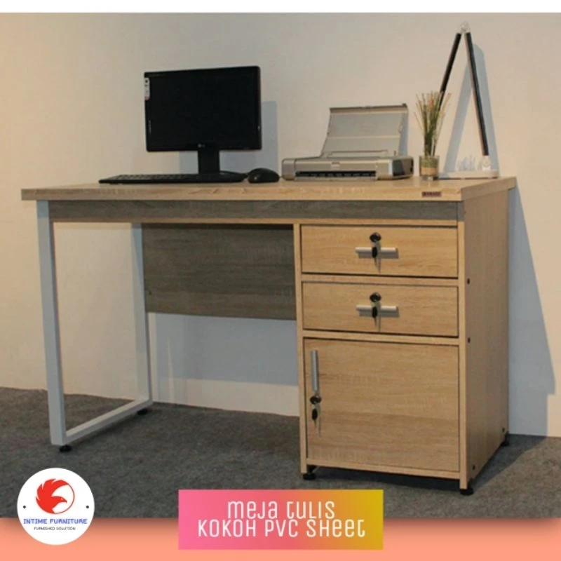 Meja tulis - Meja kantor - Meja besi - Meja kerja minimalis 562so
