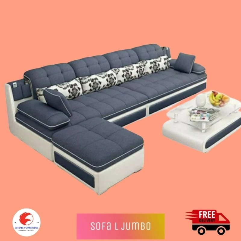 SOFA L MINIMALIS - SOFA RUANG TAMU - SOFA ELPRADO