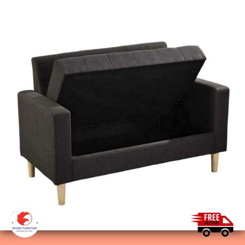 SOFA 2 SEATER VIERA / KURSI TAMU / SOFA STORAGE NEW