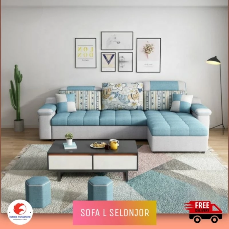 SOFA L SELONJOR / SOFA KURSI TAMU / SOFA MODERN / SOFA MINIMALIS