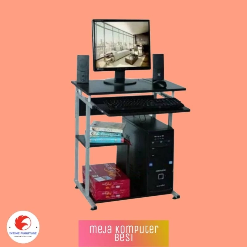 Meja Komputer - Meja Gaming - Meja besi - Meja komputer Murah