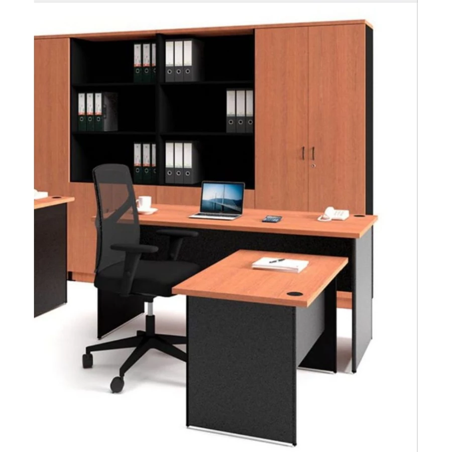MEJA KERJA STAFF MEJA SUDUT MEJA L MEJA KANTOR MEJA DI REKSI lmk 1475+imk 100