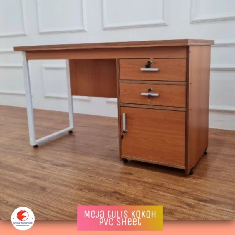 Meja tulis - Meja kantor - Meja besi - Meja kerja minimalis 562 cery