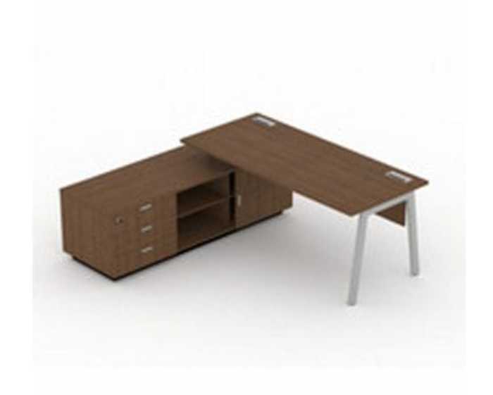 UOD 8068 EC L Meja Kantor Uno