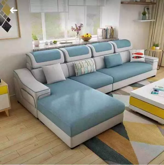 Zilong - Sofa L selonjor - kursi tamu minimalis