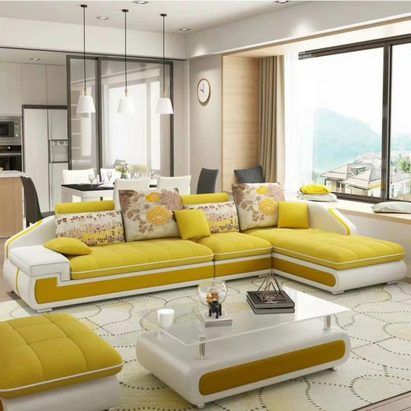 SOFA L SELONJOR / SOFA MINIMALIS / SOFA MODERN / SOFA L KURSI TAMU